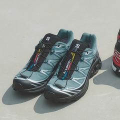Giày Thể Thao Unisex Salomon XT-6 GTX North Atlantic Black Ftw Silver L47861500