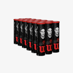 Bóng Tennis Wilson 12 Trái X Roger Federer RF Legacy All Court Tennisballs WRT11990M