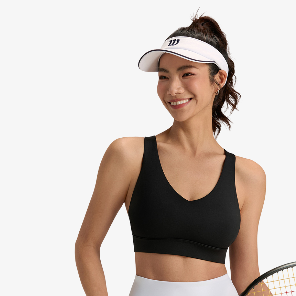 Wilson Women On-Point Cross Back Áo Bra Thể Thao WW00407511