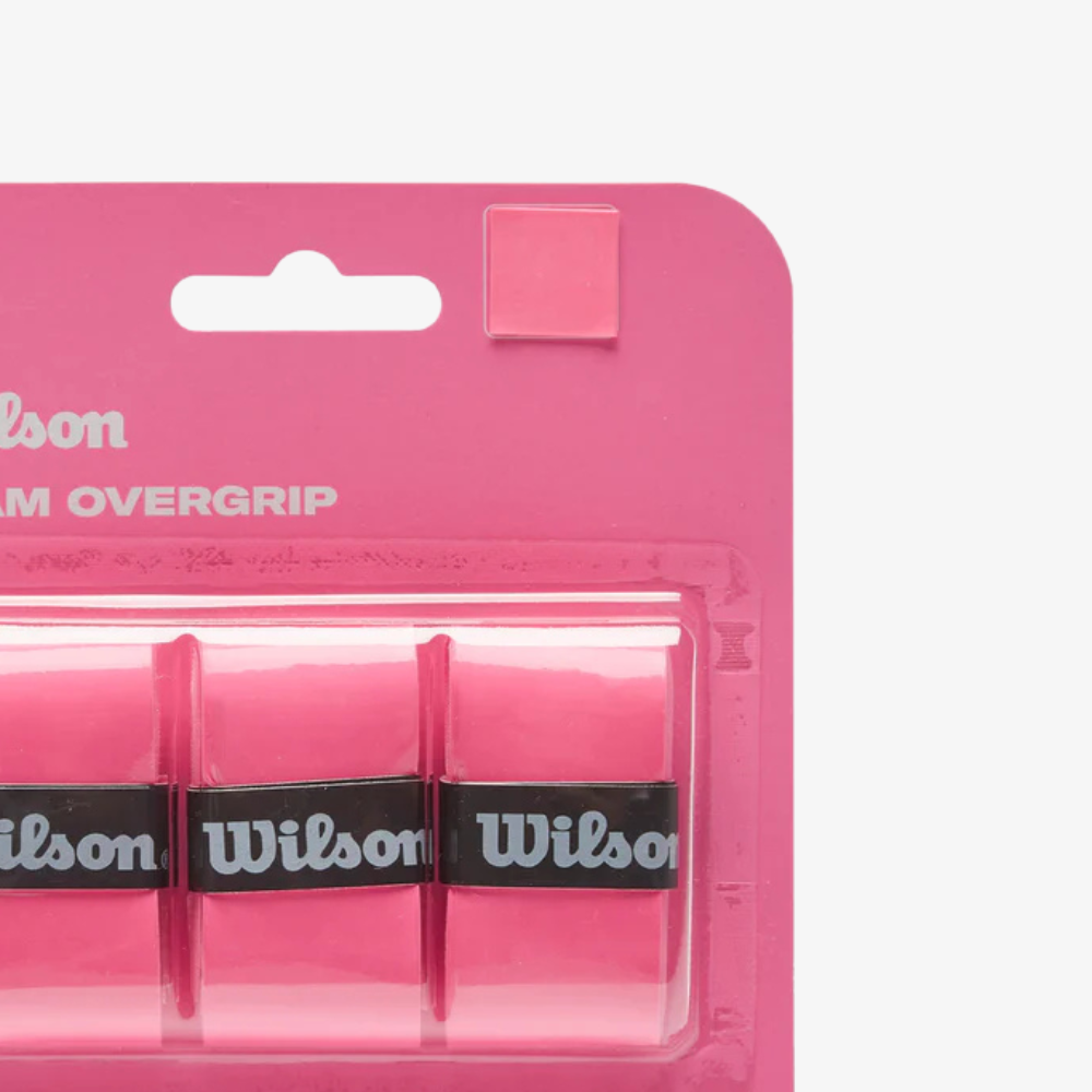 Quấn Cán Vợt Wilson Tennis Slam Overgrip - 3 Pack Neon Pink WR8448801001