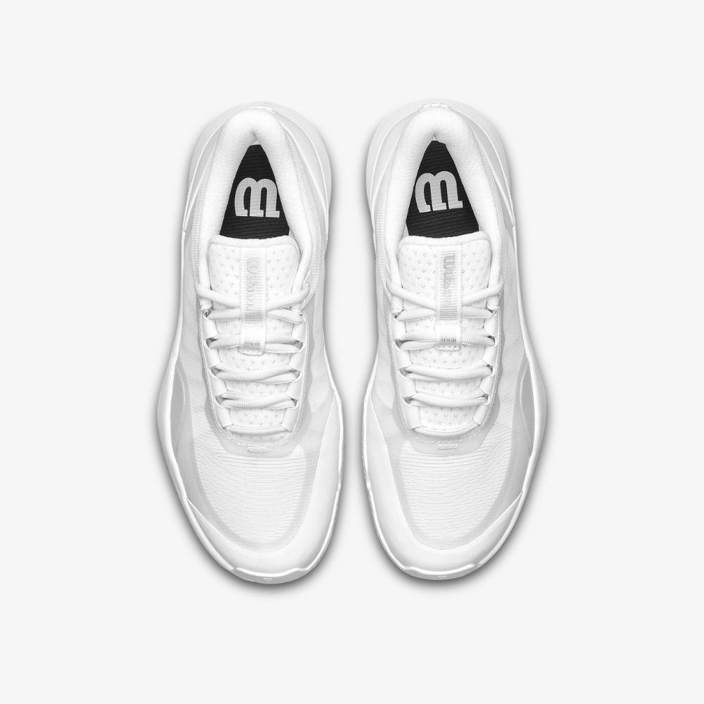 Giày Tennis Nữ Wilson Intrigue Tour Women's Tennis Shoes White/White/Silver WRS334500U