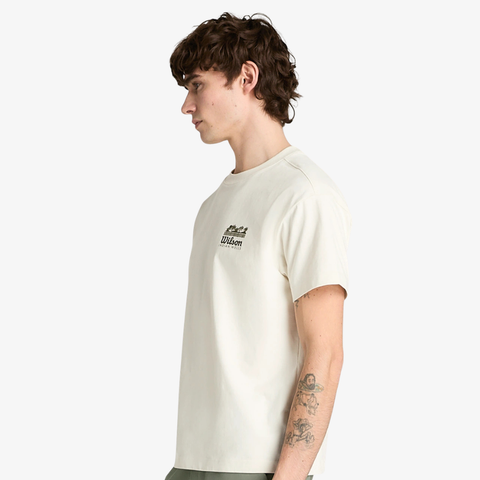 Áo Thun Nam Wilson Classic Cotton Graphic T-Shirt Sandrift WN00016W002001