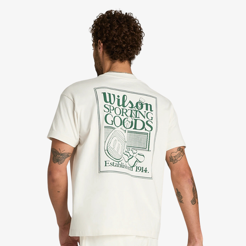 Áo Thun Nam Wilson Classic Cotton Graphic T-Shirt Sandrift WN00016W002002