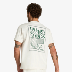 Áo Thun Nam Wilson Classic Cotton Graphic T-Shirt Sandrift WN00016W002002
