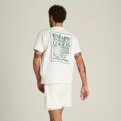 Áo Thun Nam Wilson Classic Cotton Graphic T-Shirt Sandrift WN00016W002002