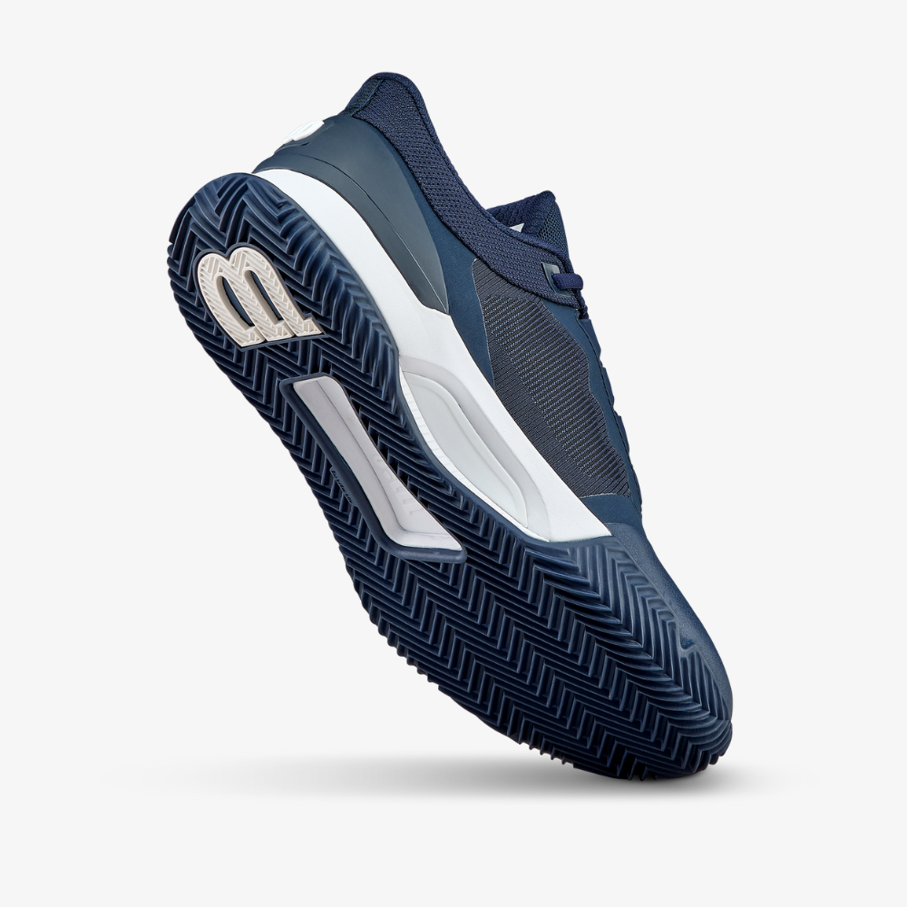 Giày Tennis Nữ Wilson Intrigue Tour Clay Women's Navy Blaze White WRS335950U