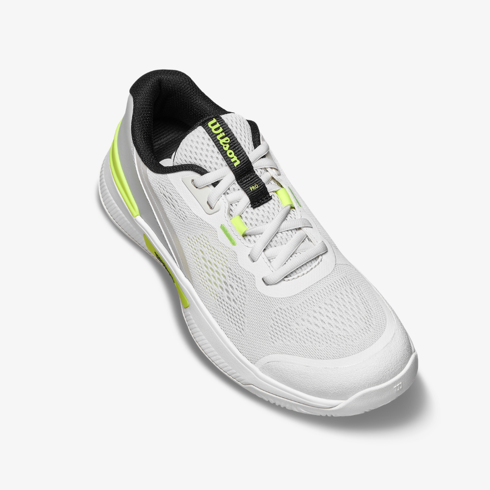 Giày Tennis Nữ Wilson Intrigue Pro Women's Tennis Shoe Snow White /Snow White /Titanium WRS339700U