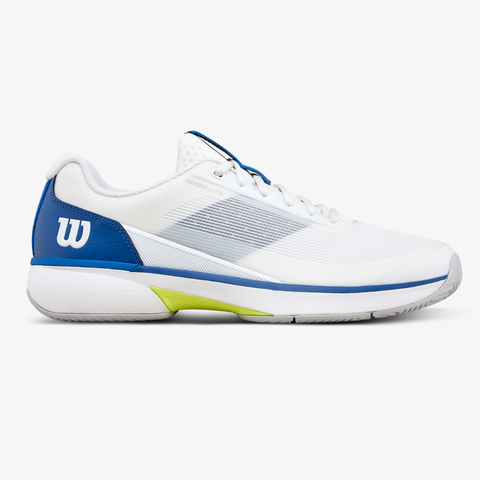 Giày Tennis Nam Wilson Rush Lite 5 Men's Tennis Shoes White/Deja Vu/Blue WRS338600U