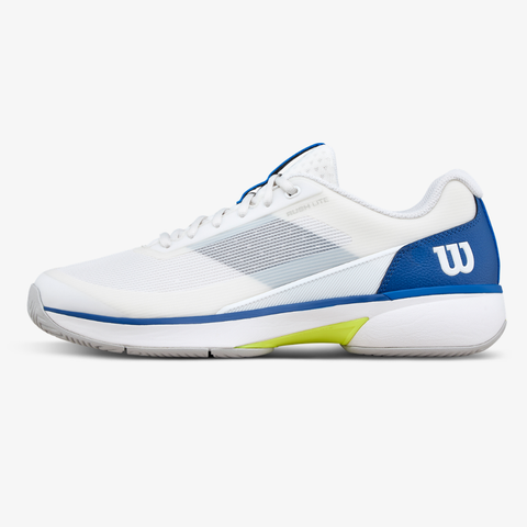 Giày Tennis Nam Wilson Rush Lite 5 Men's Tennis Shoes White/Deja Vu/Blue WRS338600U
