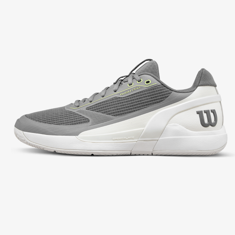 Giày Tennis Nam Wilson Rush Pro 5 Men's Tennis Shoe Titanium /Snow White /Black WRS339670U