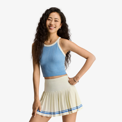 Áo Bra Thể Thao Nữ Wilson Women On The Daily Brami Blue White WW00284U112001