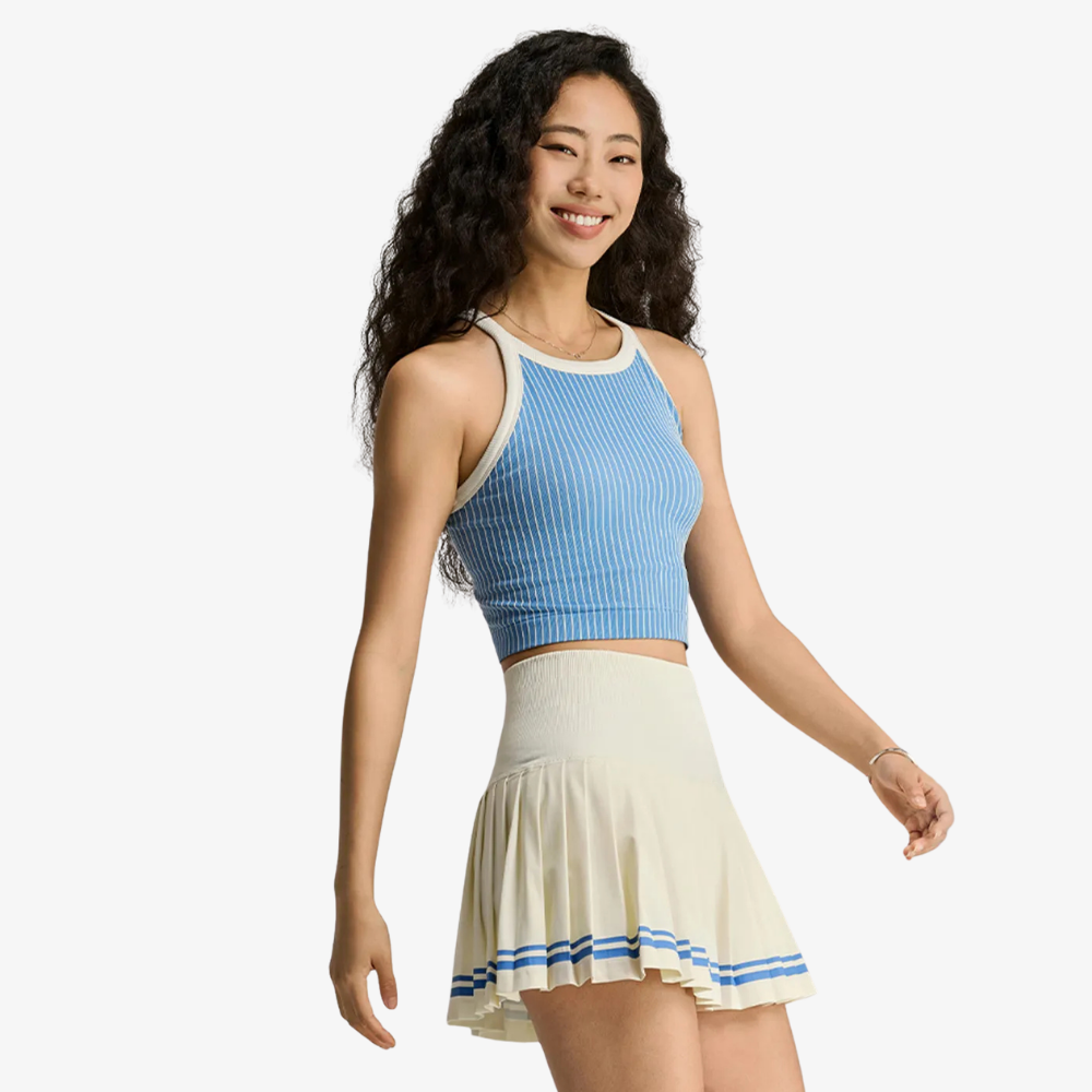 Áo Bra Thể Thao Nữ Wilson Women On The Daily Brami Blue White WW00284U112001