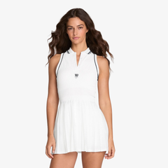 Váy Thể Thao Nữ Wilson Topsin Seamless Polo Dress White WW00564511WTA