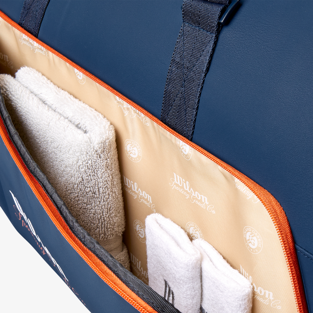 Túi Đựng Thể Thao Wilson Roland Garros 2026 Large Duffel Navy WR8054101001