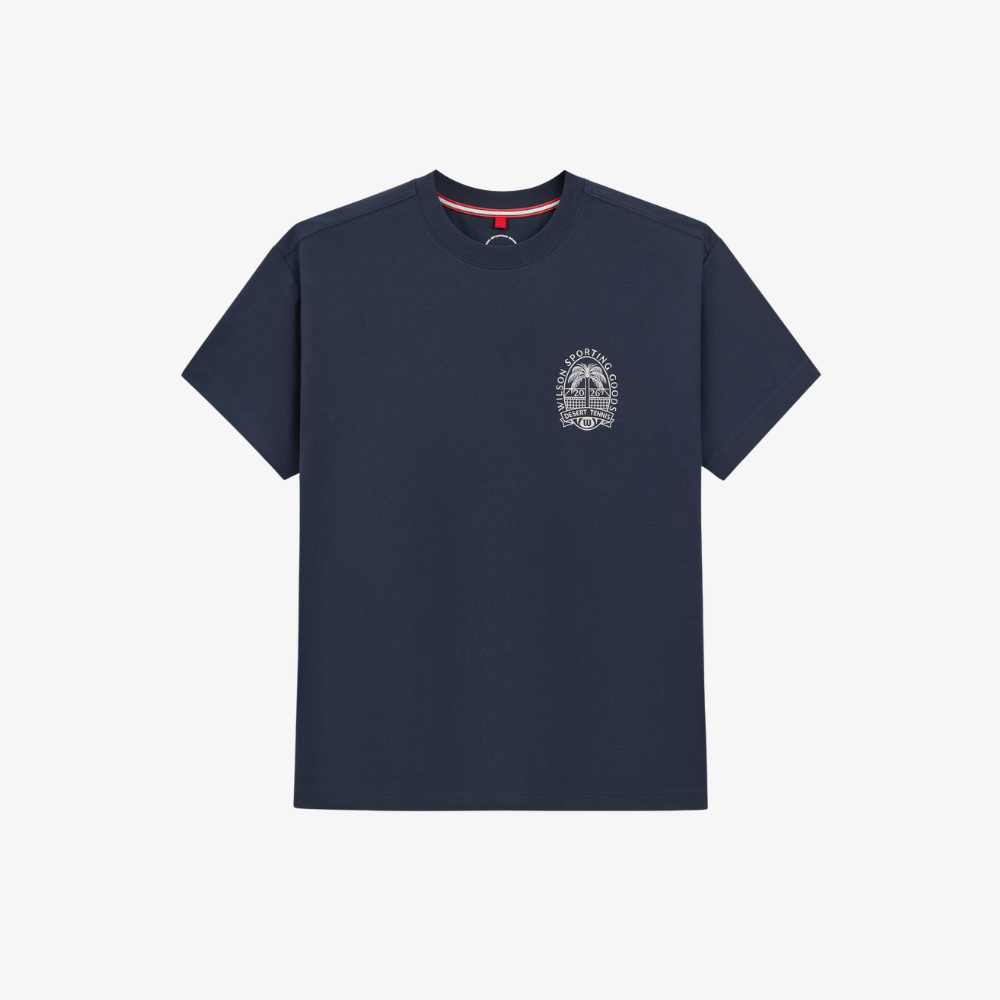 Áo Thun Nam Wilson Classic Cotton Graphic T-Shirt Classic Navy WN00016U001001