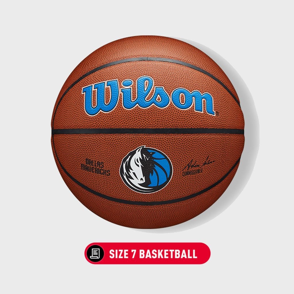 Wilson NBA Team Alliance BSKT Dal Mavericks Bóng Rổ Size 7 WZ4029307XB7