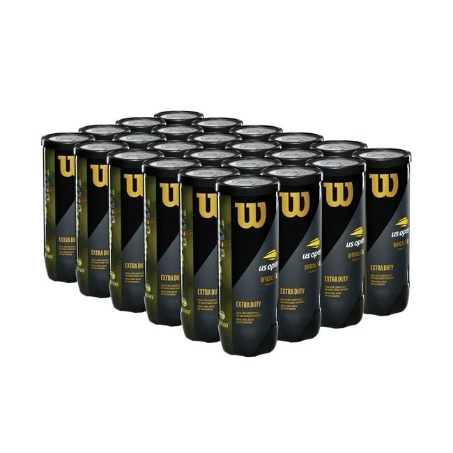 Set 12 Banh Tennis Wilson US Open High Altitude 3 Ball Can WRT106200