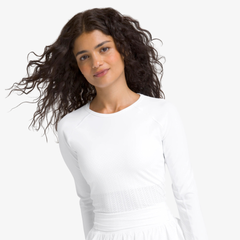 Áo Dài Tay Thể Thao Nữ Wilson Women Laser Lace Long Sleeve WW00509531