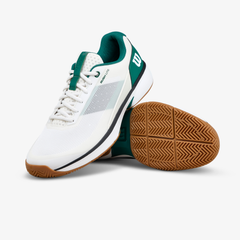Giày Tennis Nam Wilson Rush Lite 5 Men's Tennis Shoes White/Evergree WRS338570U