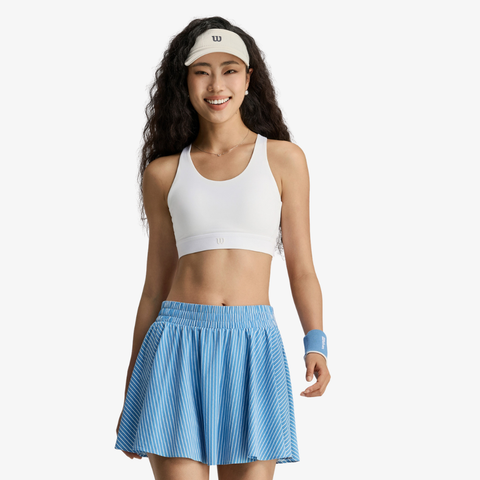Áo Bra Nữ Wilson Women Net Play Bra White WE00259W001001