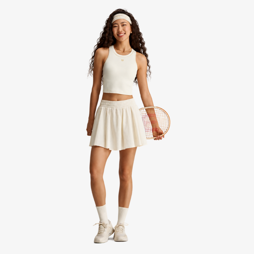 Áo Bra Thể Thao Nữ Wilson Bodyline Tank White WE00338W002001