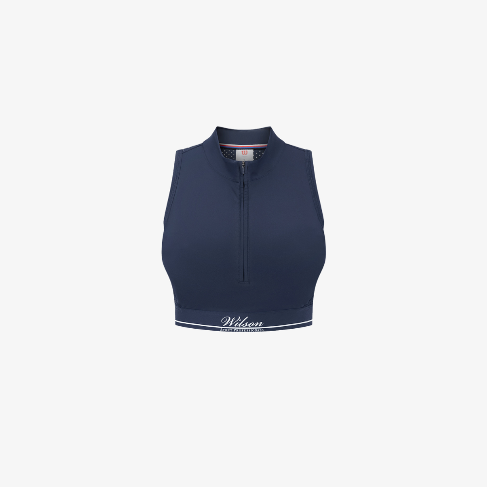 Áo Bra Thể Thao Nữ Wilson Winning Bra Classic Navy WW00518U001001