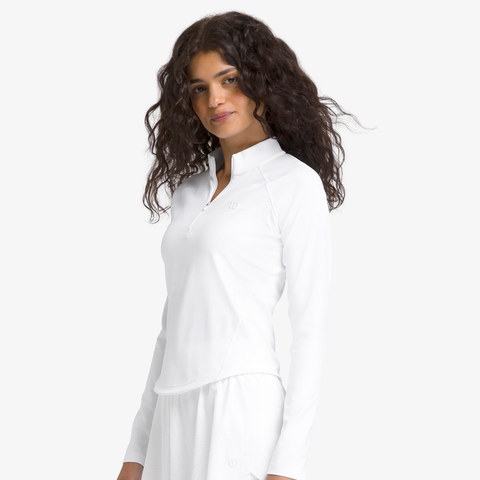 Áo Dài Tay Nữ Wilson Women's Laser Lace Half Zip WW00556531