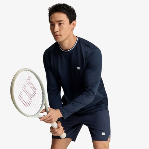 Áo Dài Tay Thể Thao Nam Wilson Men Timeless LS Tee WN00097U001001