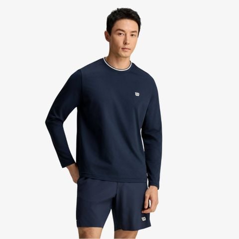 Áo Dài Tay Thể Thao Nam Wilson Men Timeless LS Tee WN00097U001001