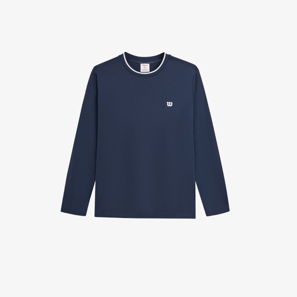 Áo Dài Tay Thể Thao Nam Wilson Men Timeless LS Tee WN00097U001001