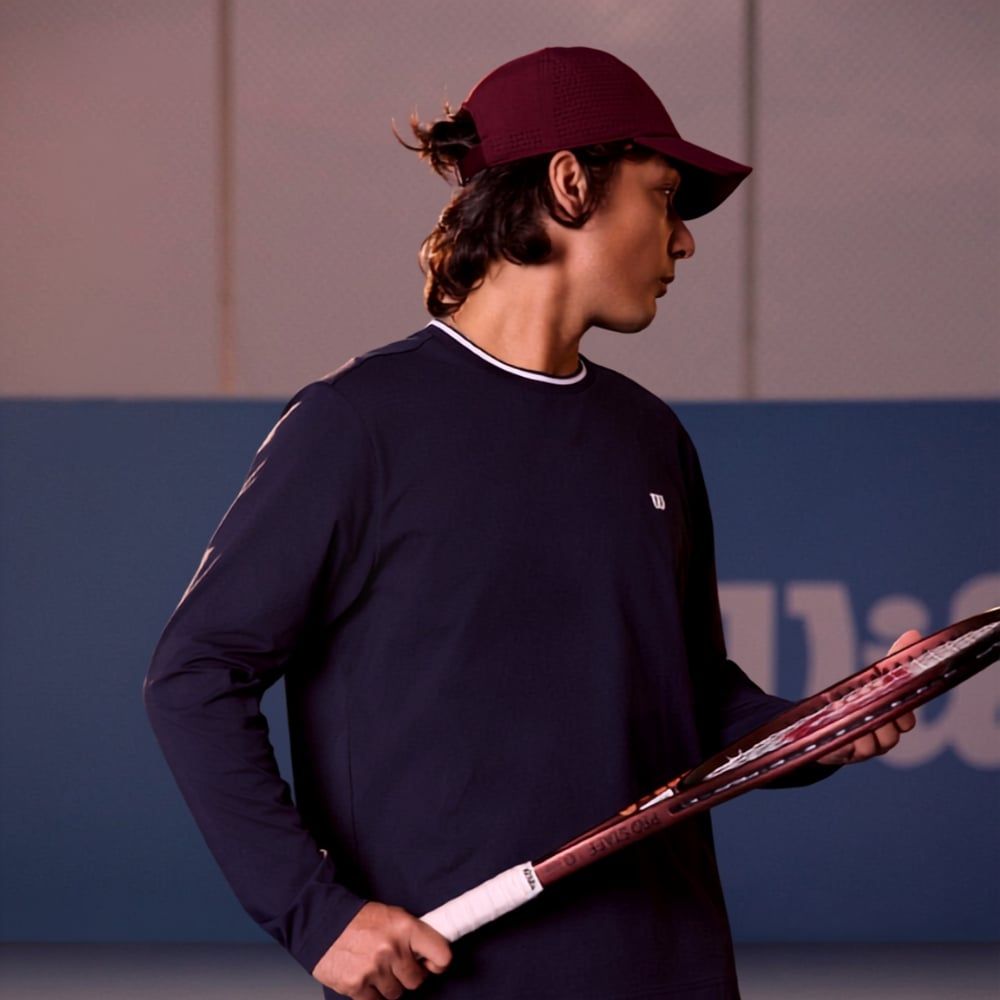 Áo Dài Tay Thể Thao Nam Wilson Men Timeless LS Tee WN00097U001001