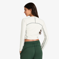 Áo Dài Tay Wilson Baseline Long Sleeve Sandrift WW00555531GYC
