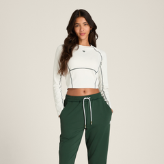 Áo Dài Tay Wilson Baseline Long Sleeve Sandrift WW00555531GYC