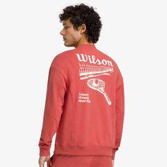 Áo Nỉ Nam Wilson Parkside Crew WM00108531