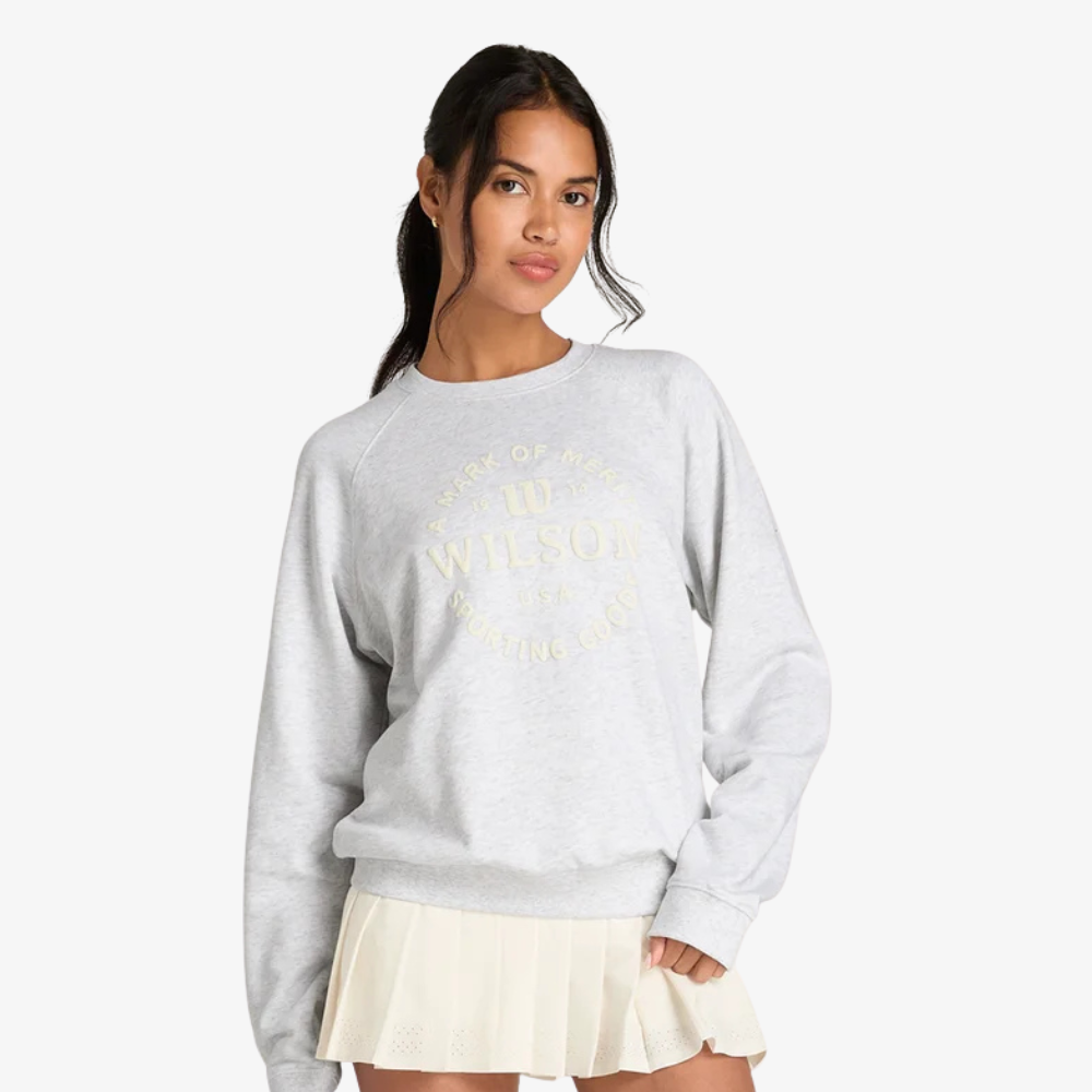 Áo Nỉ Thể Thao Nữ Wilson Classic Crew WW00562531