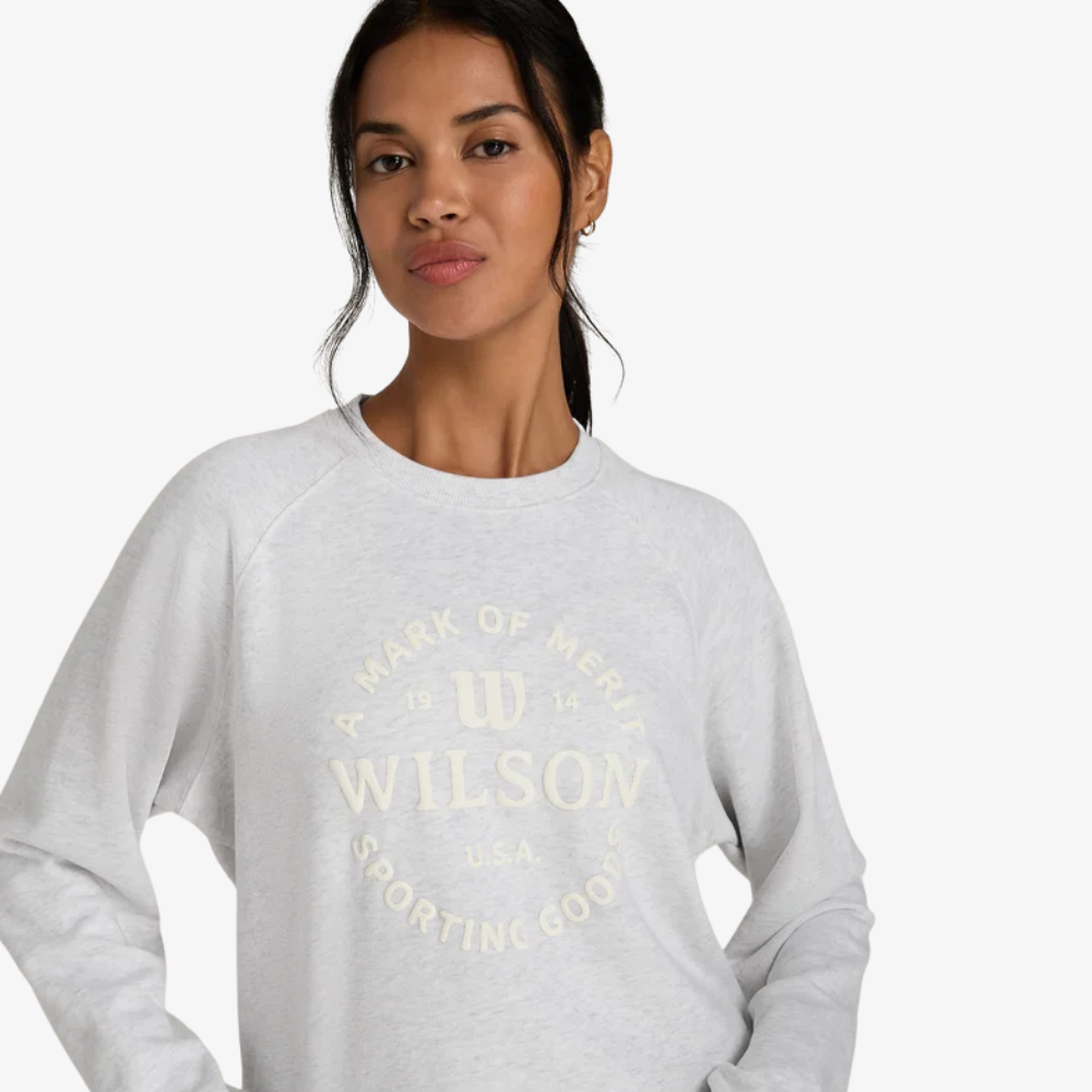 Áo Nỉ Thể Thao Nữ Wilson Classic Crew WW00562531