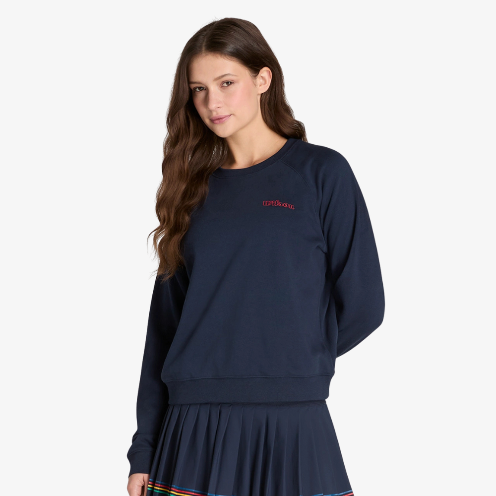 Áo Nỉ Thể Thao Nữ Wilson Classic Crew WW00562531