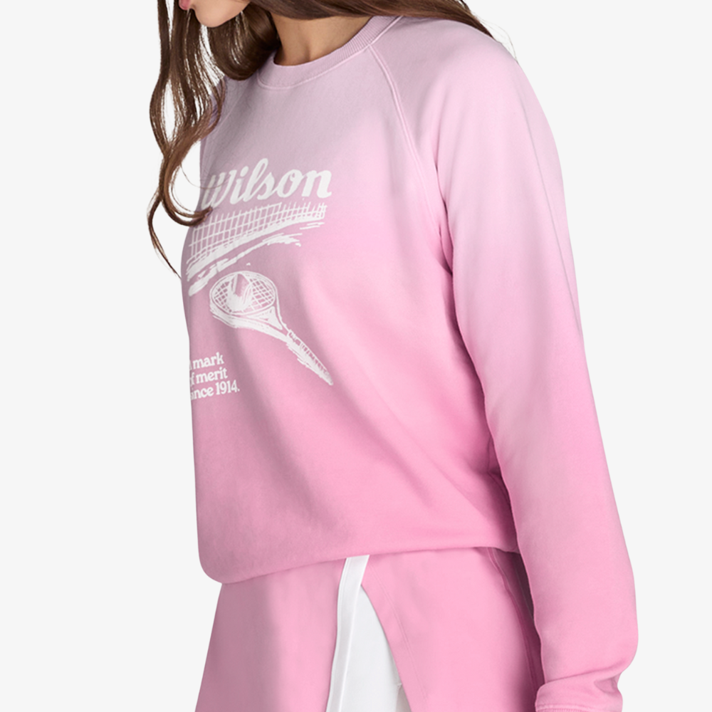 Áo Nỉ Thể Thao Nữ Wilson Classic Crew WW00562531