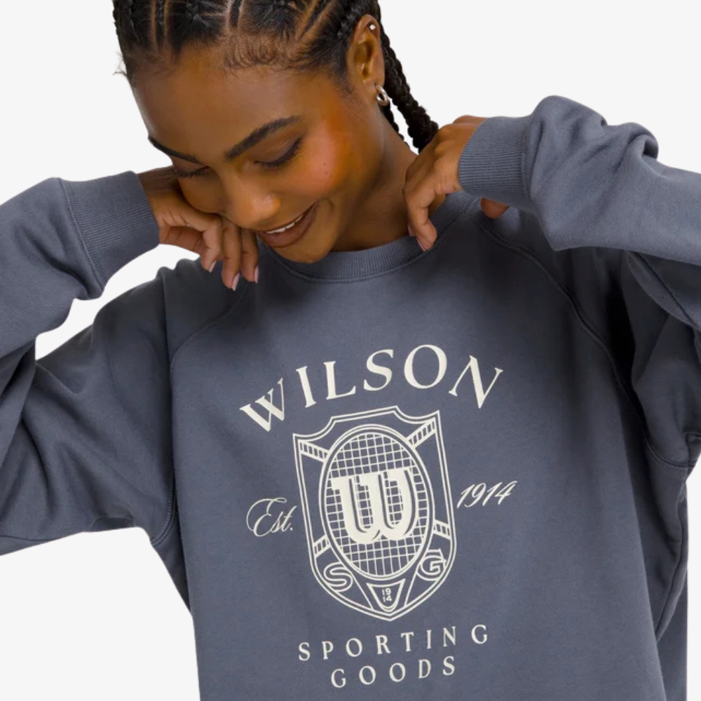 Áo Nỉ Thể Thao Nữ Wilson Classic Crew WW00562531