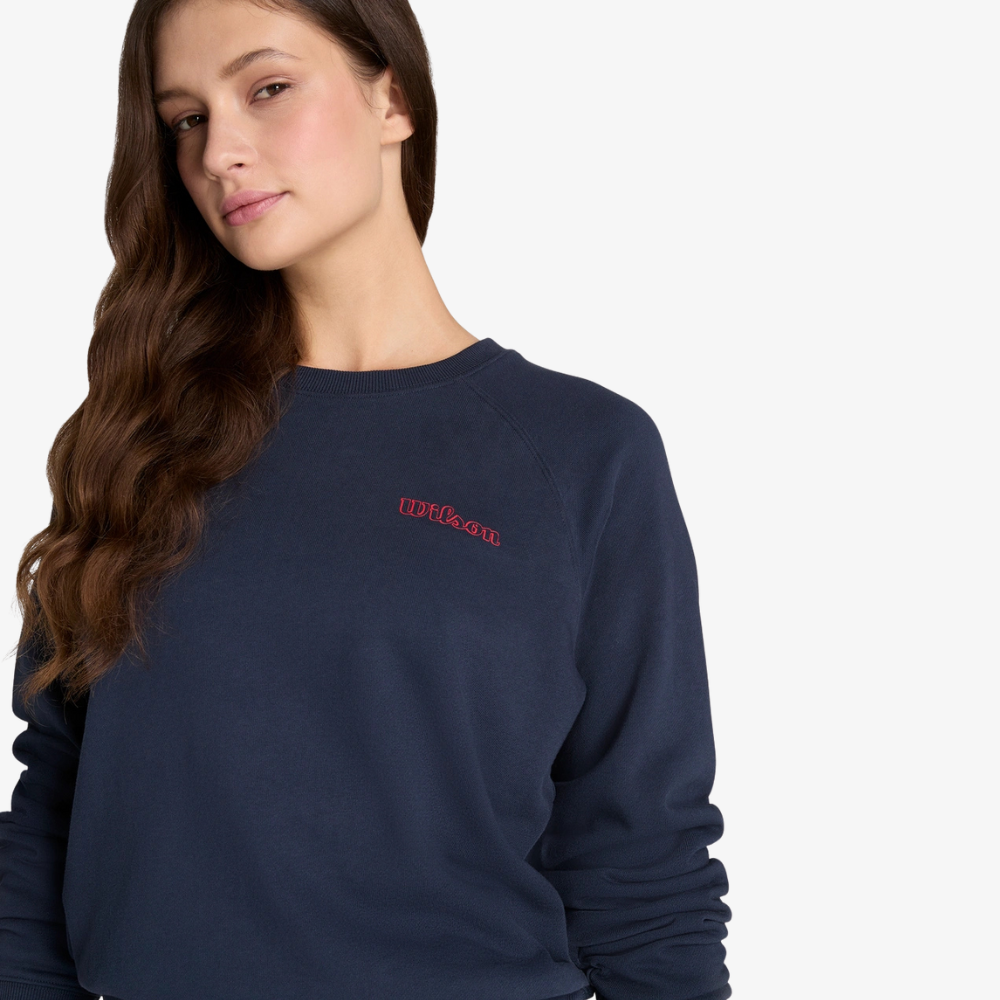 Áo Nỉ Thể Thao Nữ Wilson Classic Crew WW00562531
