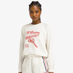 Áo Nỉ Thể Thao Nữ Wilson Classic Crew WW00562531
