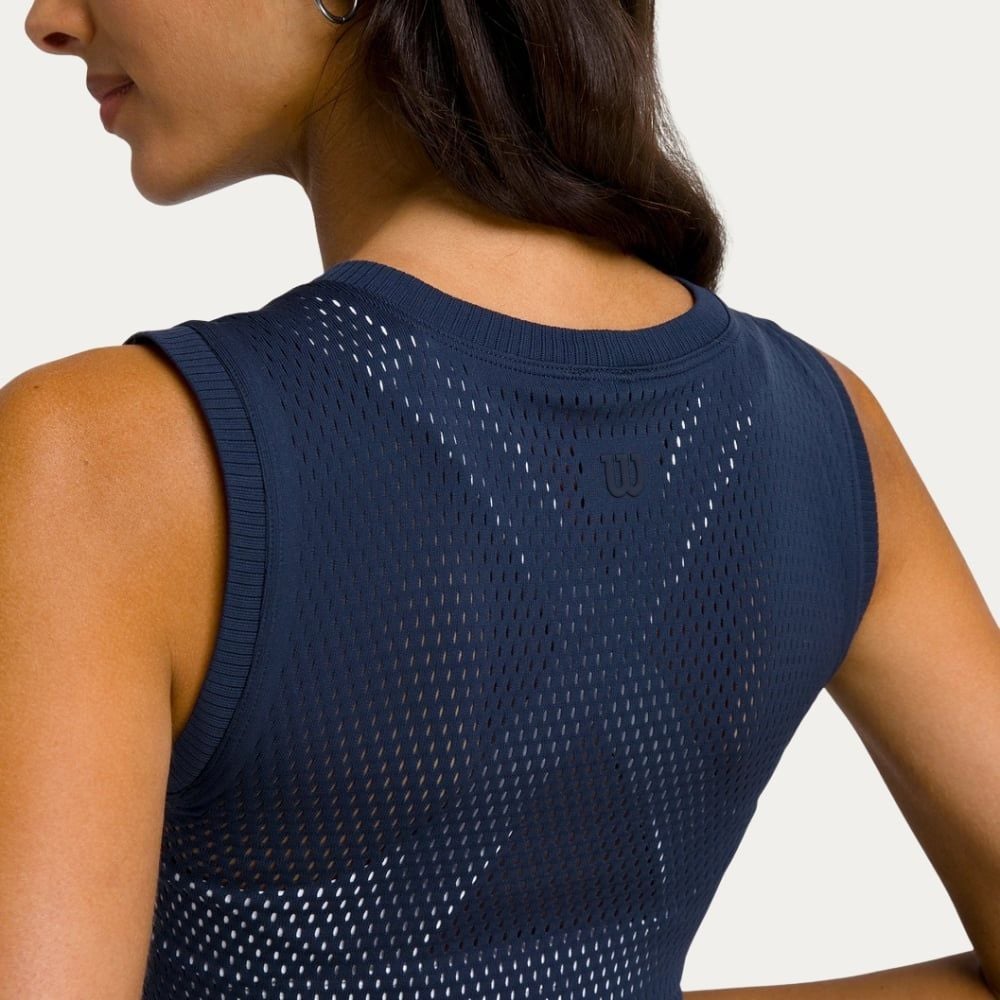Áo Nữ Thể Thao Wilson Pro Seamless Tank Classic Navy WW00024431DBC