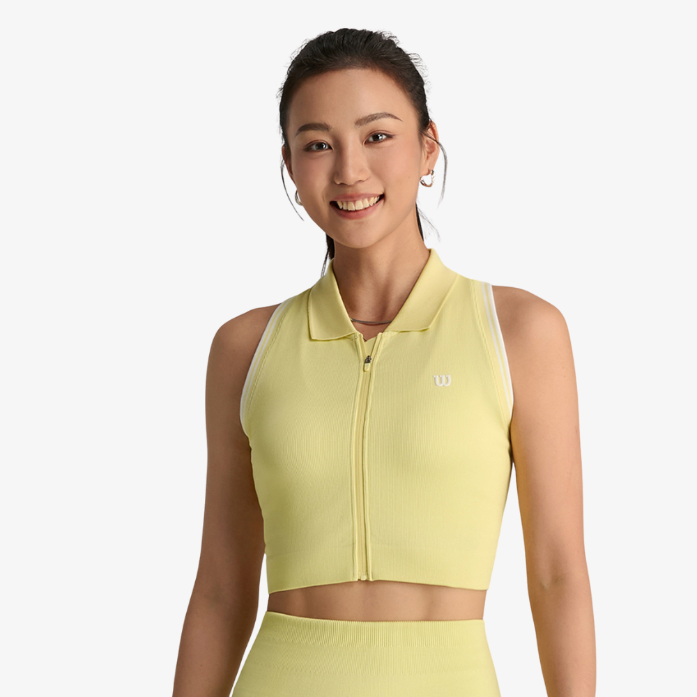 Áo Nữ Thể Thao  Wilson Seamless Full-zip Tank Airy WW20051532