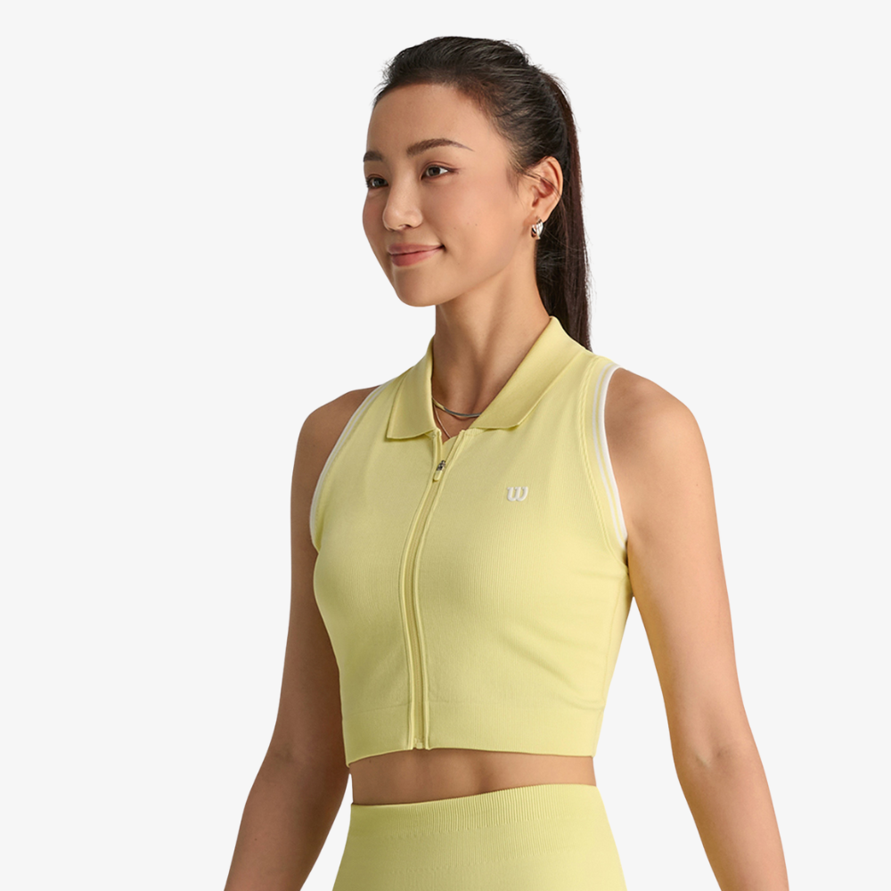 Áo Nữ Thể Thao  Wilson Seamless Full-zip Tank Airy WW20051532