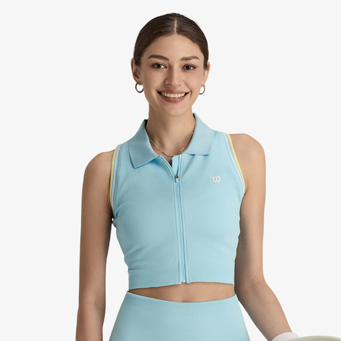 Áo Nữ Thể Thao  Wilson Seamless Full-zip Tank Airy WW20051532