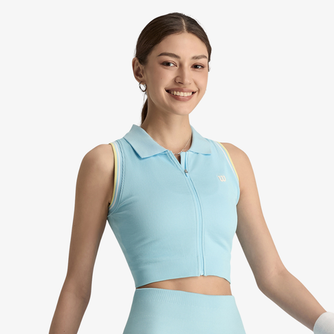 Áo Nữ Thể Thao  Wilson Seamless Full-zip Tank Airy WW20051532