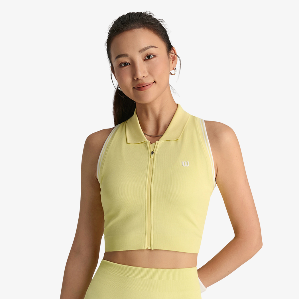 Áo Nữ Thể Thao  Wilson Seamless Full-zip Tank Airy WW20051532