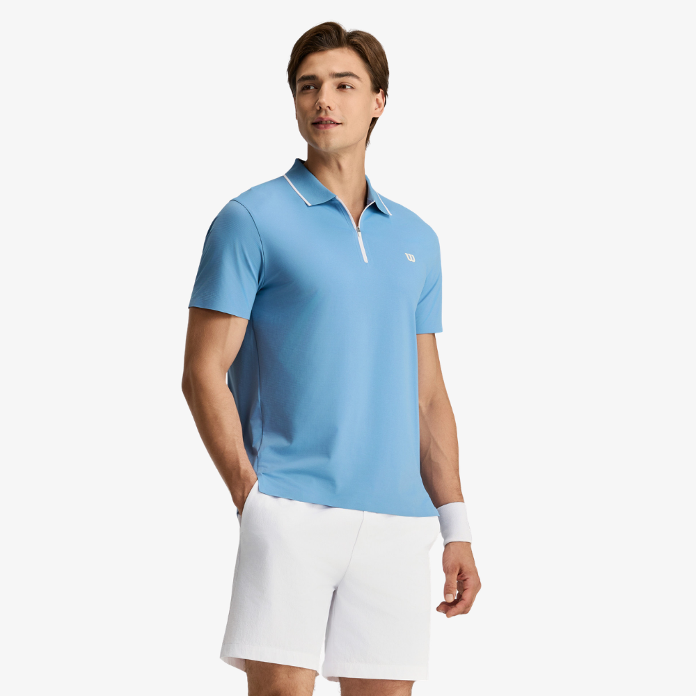 Áo Polo Nam Wilson Daily Trainer Zip Polo WN00139U112001