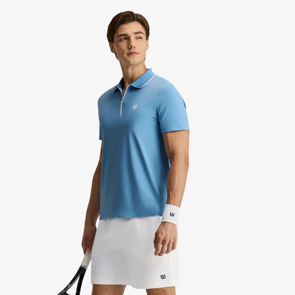 Áo Polo Nam Wilson Daily Trainer Zip Polo WN00139U112001