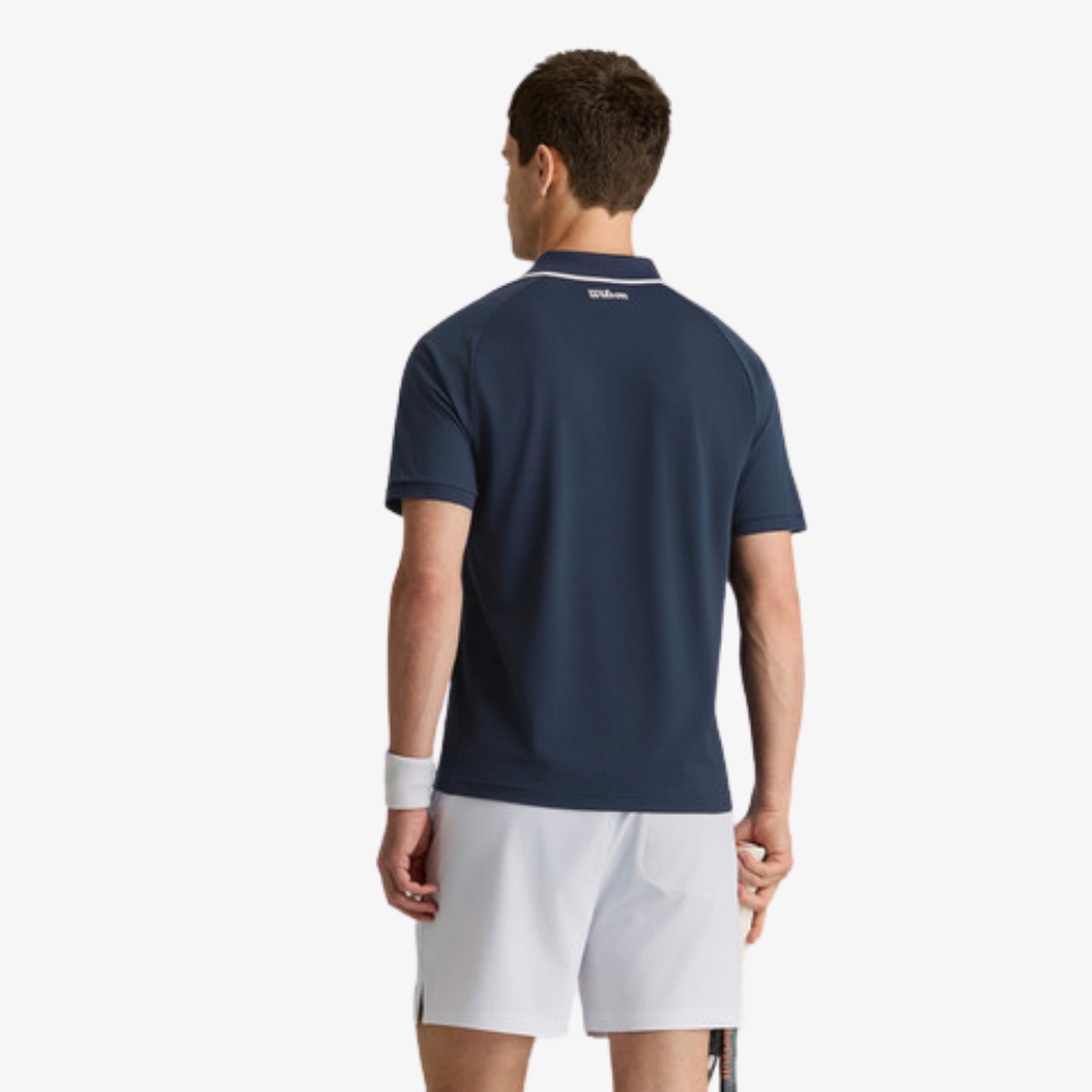 Áo Polo Nam Wilson Timeless Polo V2 Blue WN00095U001002